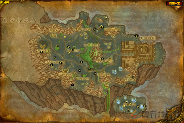 魔兽世界wlk恒金矿分布最多矿点地图位置介绍(图7) 魔兽世界wlk恒金矿分布最多矿点地图位置介绍(图7)