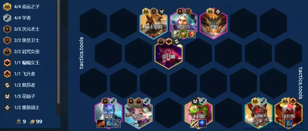 金铲铲之战4.2b版本阵容推荐(图8) 金铲铲之战4.2b版本阵容推荐(图8)