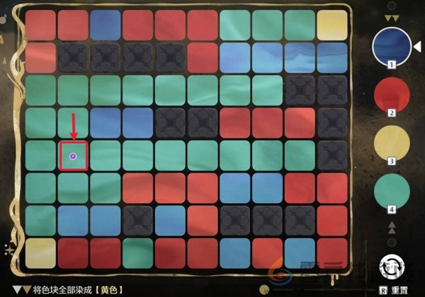 鸣潮阿维纽林溢彩画怎么解谜(图7)